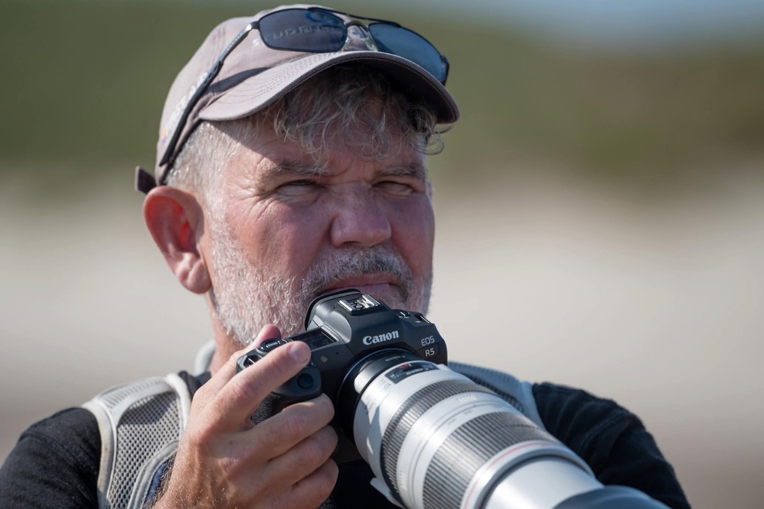 Gary Donaldson with his camera